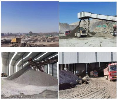 百年建筑网总经理王森拜访淄博九顶矿业科技，共商碎石加工合作