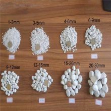 灵寿县玛琳矿产品加工厂 营口玛琳白色碎石，为绿化园林添一抹纯净雅致